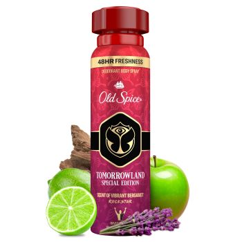 Desodorizante Body Spray Rock Tomorrowland