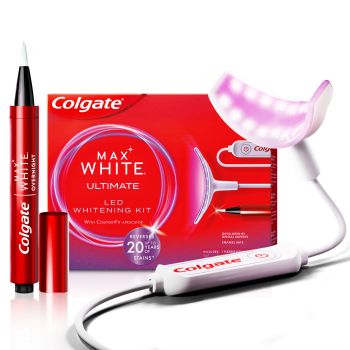 Max White Ultimate Kit de Blanchiment Dentaire à LED chez Vous