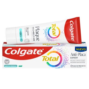 Imagen de Pasta de dientes Total Plaque Anti-Placa Expert Menta Fresca