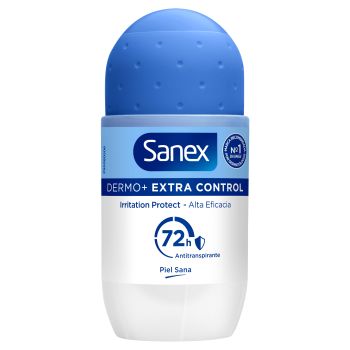 Imagen de Desodorante Roll-On Dermo+ Extra Control 72h Antitranspirante