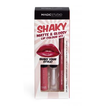 Shaky Matte&amp;Glossy Lip Colour Kit