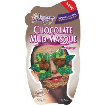 Máscara de chocolate com lama