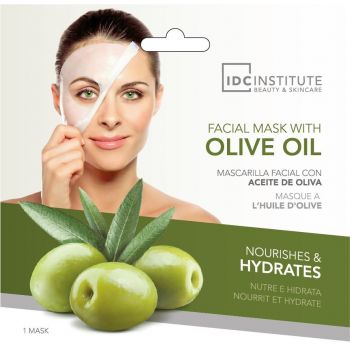 Máscara facial de azeite de oliva