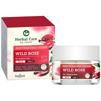 creme Herbal Care Wild Rosa Rejuvenating Cream