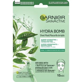 Hydra Bomb Masque Tissu Thé Vert