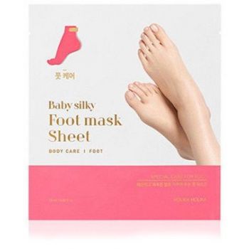 Máscaras de seda para os pés do bebé