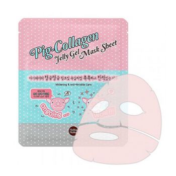 Pig Collagen Mascarilla de papel