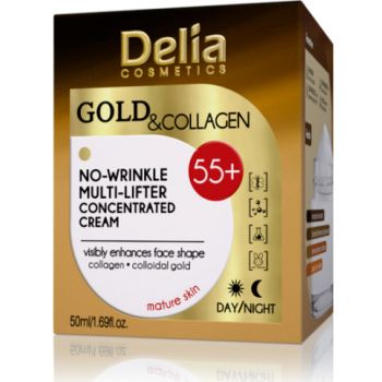 Crema Anti-arrugas Gold+Colágeno 55+