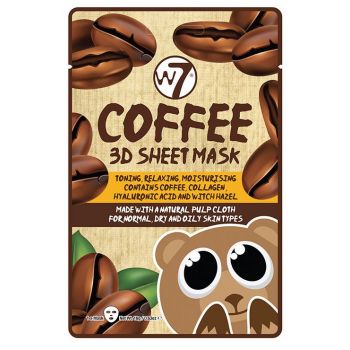 Masque Papiers 3D Café