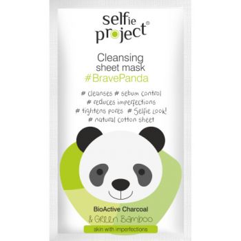 Mascarilla Facial Limpieza Brave Panda