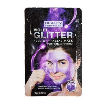 Mascarilla Peel Off Violet Glitter