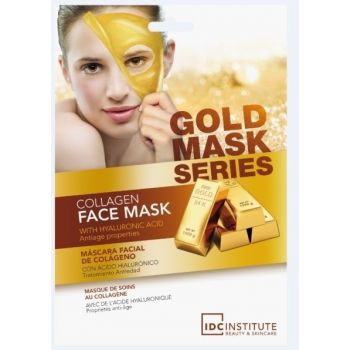 Máscara facial de ouro com colágenio