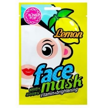 Masque du visage aux vitamines et au citron