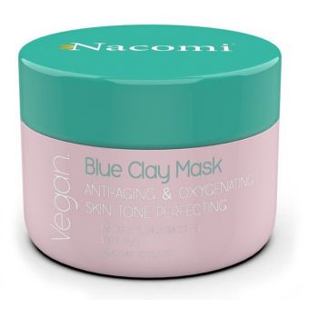 máscara de argila Blue oxigenando anti-envelhecimento