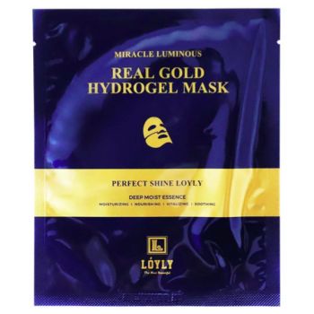 Hydrogel Mascarilla Luminous Real Gold