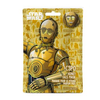 Masque visage Star Wars C3PO