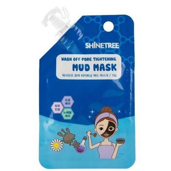 Máscara facial para lavagem de lama de poros