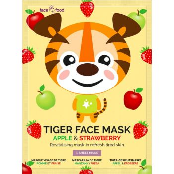 Máscara facial de tigre