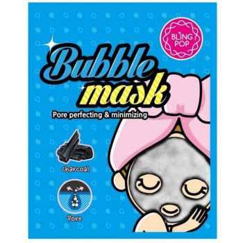 Bubble Mask Máscara de minimização de poros com carvão ativo