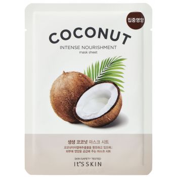 The Fresh Mask Sheet Coconut Máscara nutritiva de coco