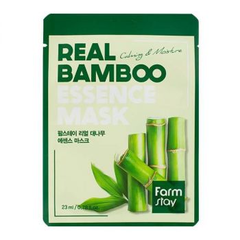 Real Bamboo Essence Mask Mascarilla de Celulosa