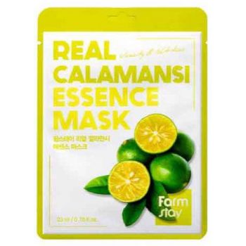 Real Calamansi Essence Mask Mascarilla de Celulosa
