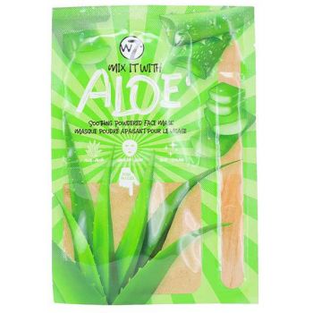 Misture com máscara facial hidratante de Aloe