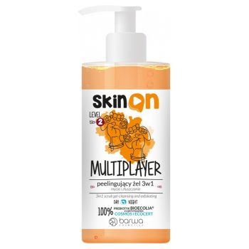 Skin On Multiplayer Exfoliante en gel 3 en 1