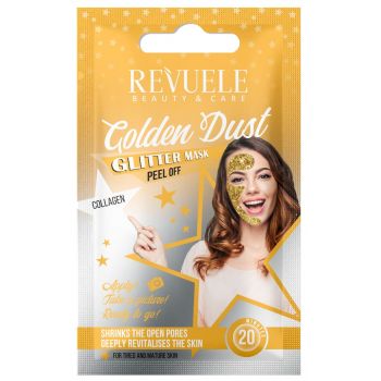 Golden Dust Glitter Mask Collagène Peel Off