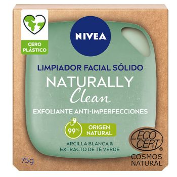 Naturally Clean Exfoliante Facial Sólido Anti-Imperfecciones