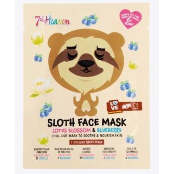 Masque pour le visage Animal Mask Ourson Peresseux Fleur de Loto et airdain
