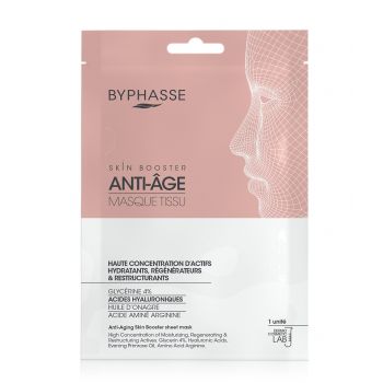 Masque Visage Anti-Âge Tissu Skin Booster