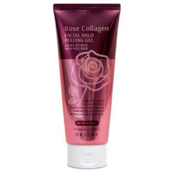 Gel exfoliante facial Peeling Rose Collagen