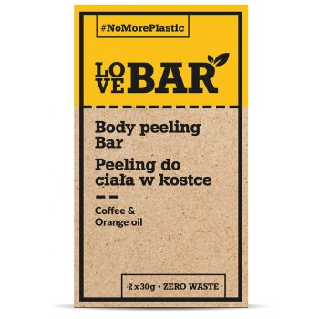 Exfoliante Corporal Body Peeling Bar Café y Aceite de Naranja