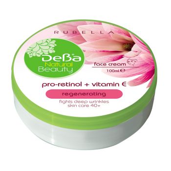 Natural Beauty Pro-Retinol Regenerating Facial Cream + Vitamina E 40+