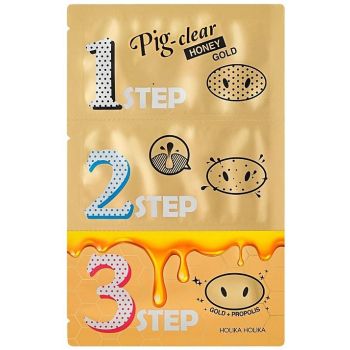 Pig Clear Kit de Points Noirs Honey Gold