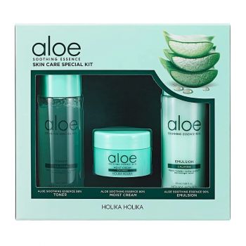 Kit Aloe Soothing Essence Skin Care 