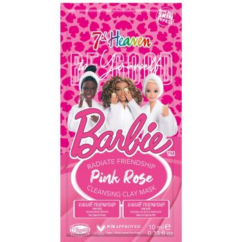 Barbie Pink Rose Mascarilla Facial de Arcilla Rosa