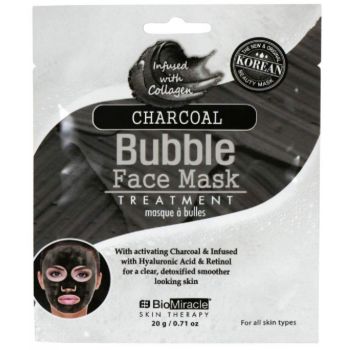 Charcoal Bubble Face Mask Máscarilla Facial