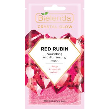 Crystal Glow Red Rubi Mascarilla Nutritiva