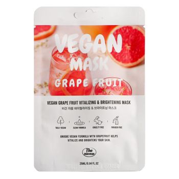 Máscara iluminadora e nutritiva Vegan Grapefruit