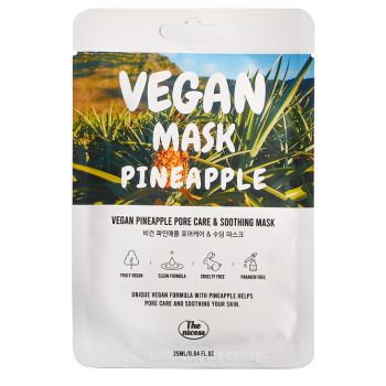 Máscara facial Vegan Pineapple Pore Care &amp; Smoothing Mask