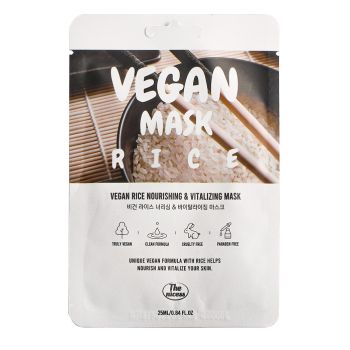 Masque pour le visage Vegan Rice Nourishing &amp; Vitalizing Mask