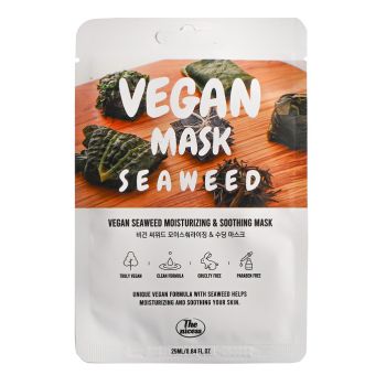 Mascarilla Facial Vegan Seaweed Moisturizing &amp; Soothing Mask