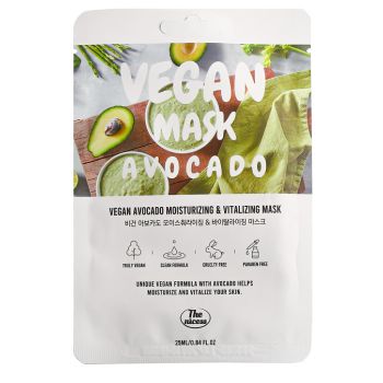 Masque pour le visage Vegan Avocado Moisturizing &amp; Vitalizing Mask