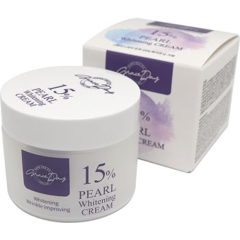 Crème pour le visage blanchissante Pearl 15 %