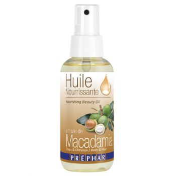 Aceite Nutritivo con Aceite de Macadamia para Cuerpo y Cabello