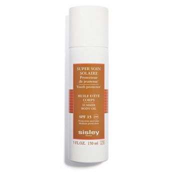 Aceite Corporal Super Soin Solaire Huile Soyeuse Corps SPF15