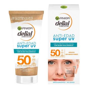 Delial Creme Protetor Facial Antienvelhecimento com Ácido Hialurônico Super UV