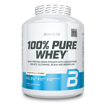 100% Pure Whey Bourbon Vanille Complément Alimentaire en Poudre